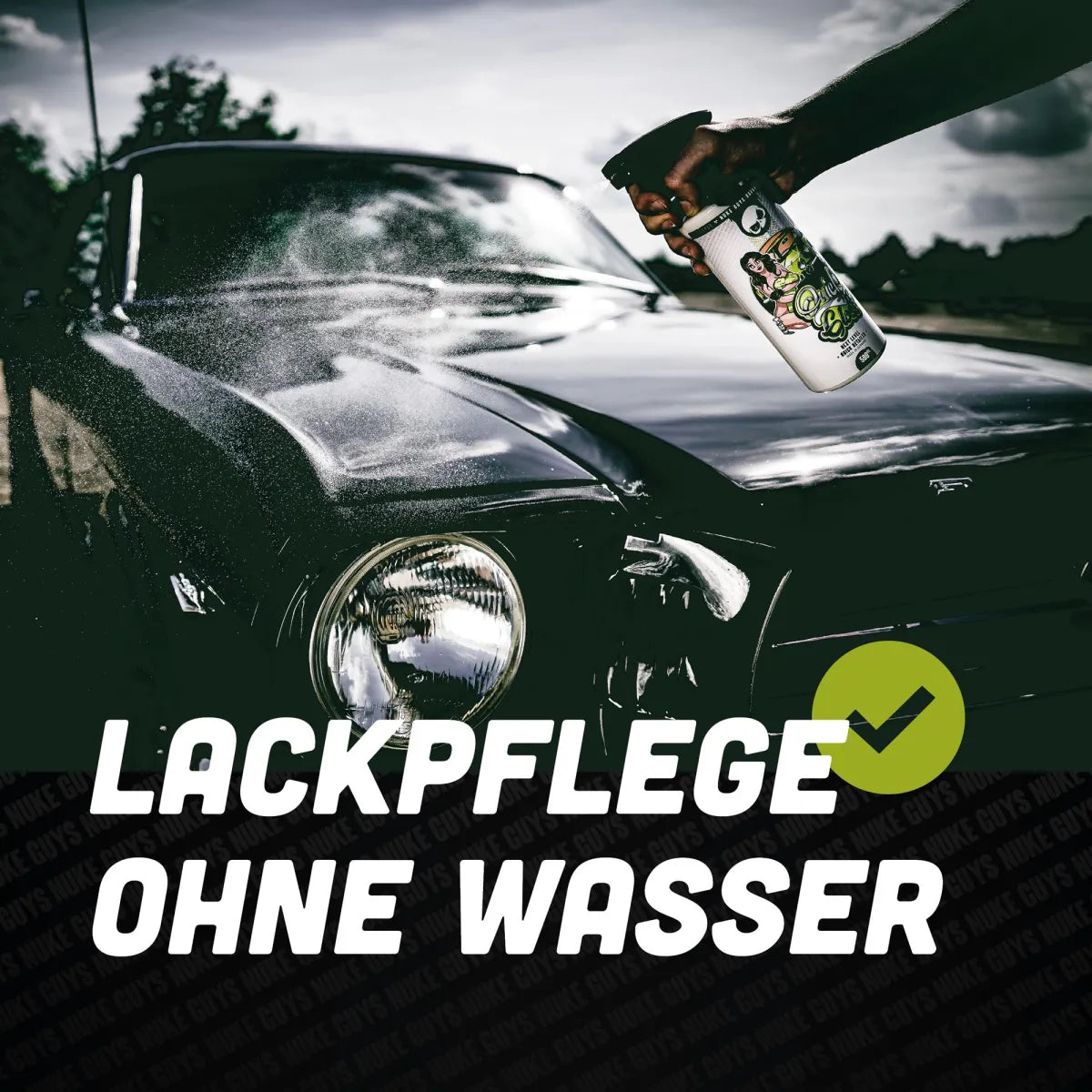 lackpflege spray auto glanz detailer
