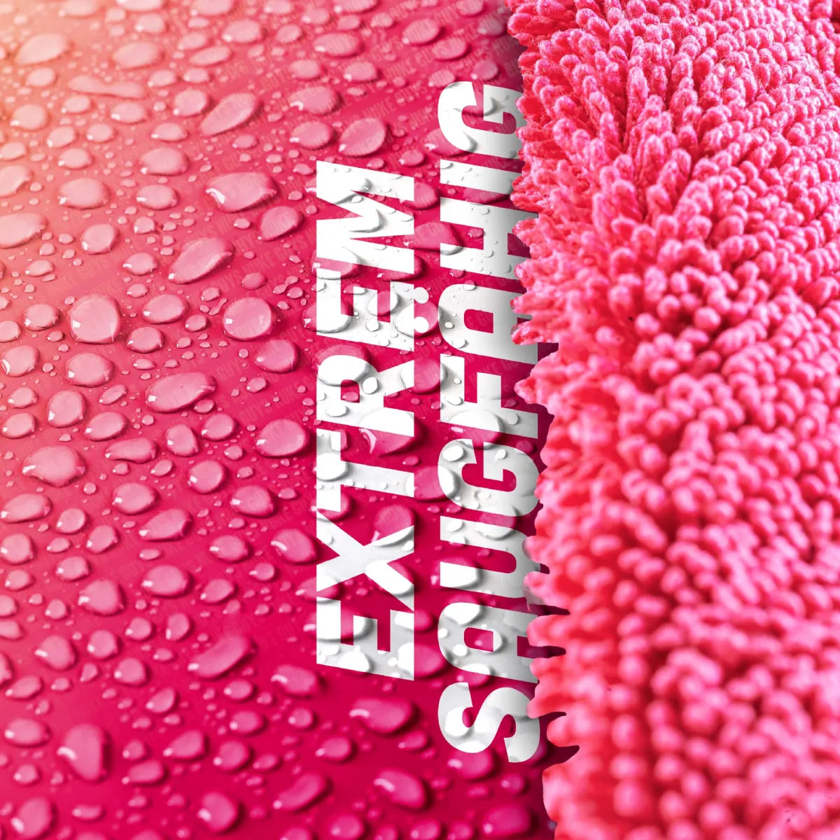 mikrofaser trockentuch auto pink detailing 1400 gsm