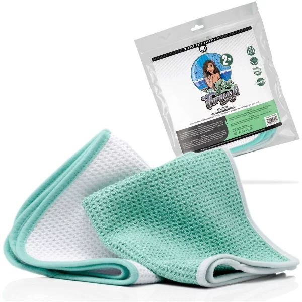 mikrofaser waffeltuch auto glas