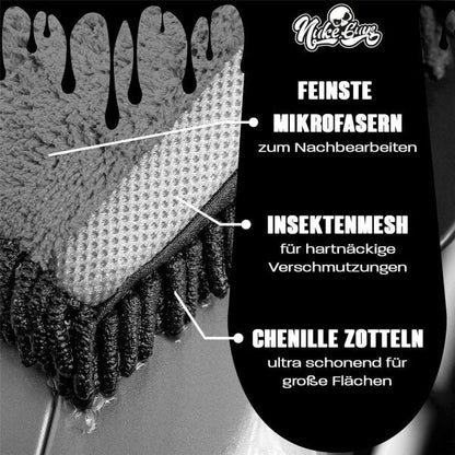 Nuke Guys 3 Way Wonder Waschhandschuh Anwendung Auto