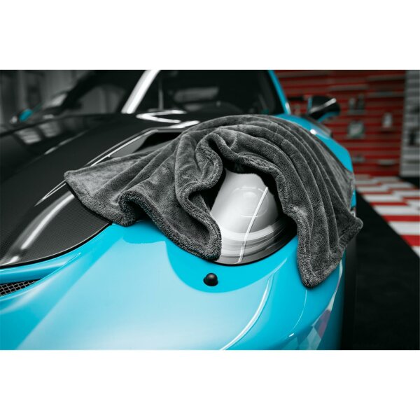 auto detailing trockentuch xxl grau lackpflege