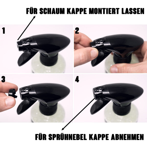 detailer spray auto pflege schnell glanz