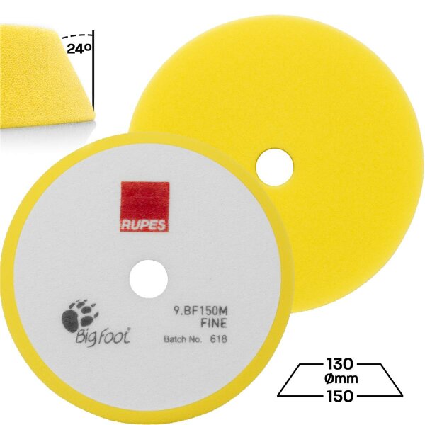 Polierschwamm Klett Fein 130/150mm 1 Stück
