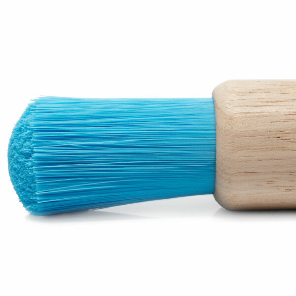 ValetPRO Chemical Resistant Brush mit Holzgriff Chemie resistente Felgen Pinsel
